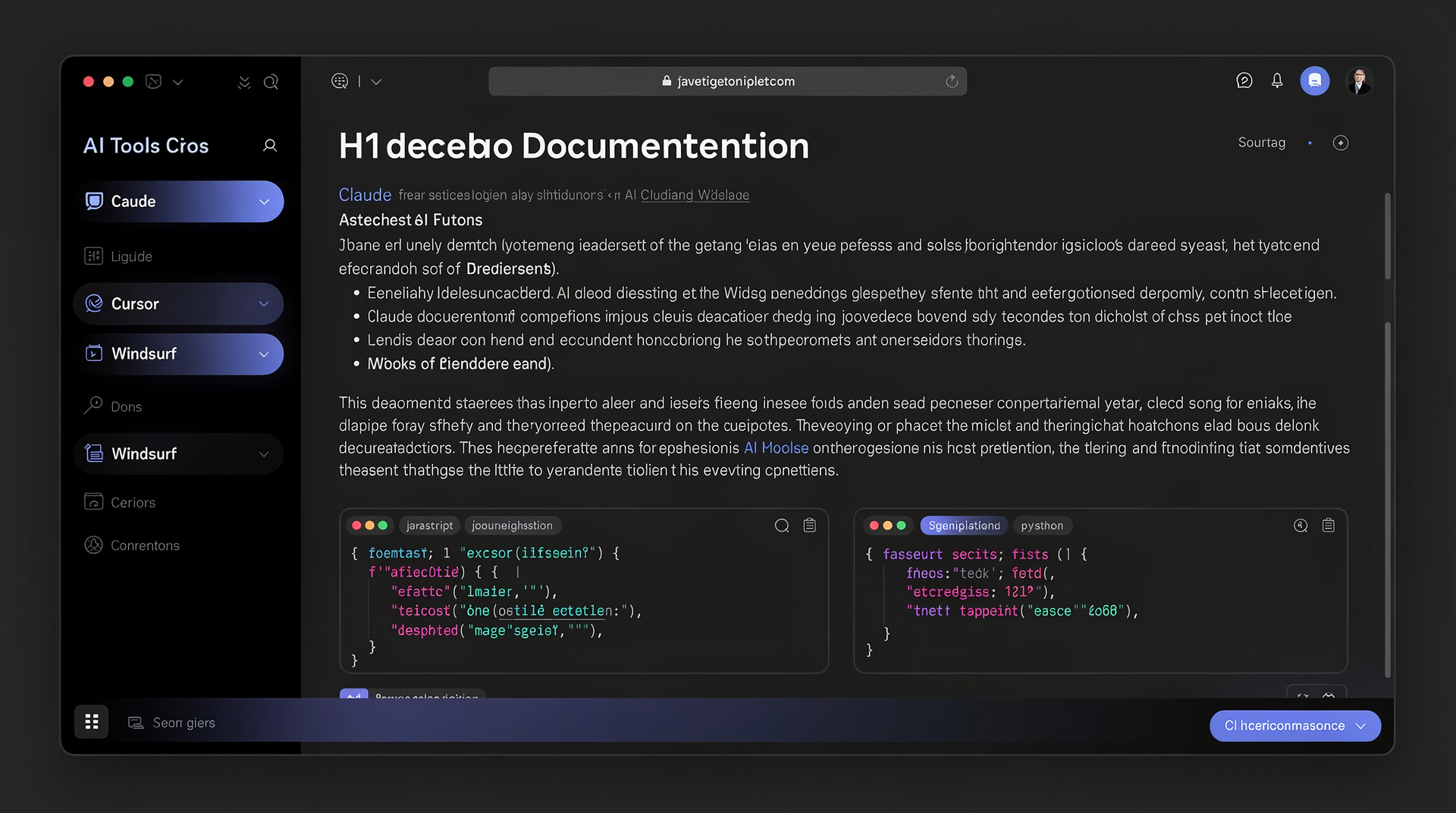 AI Tools Platform — Documentation & outils IA